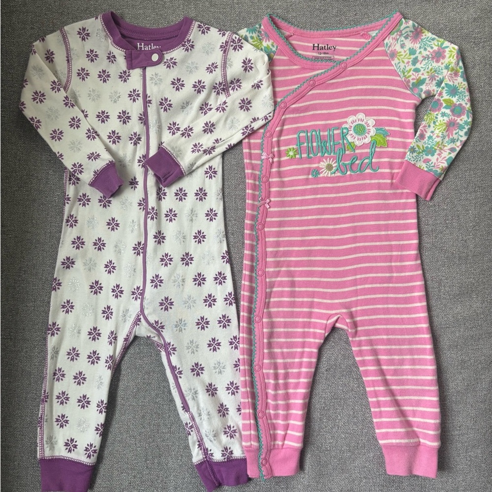 Set of 2 Hatley Baby Pajamas, 12-18 months